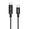 Cabo USB Ansmann 1700-0176 USB 2.0 1,2 m USB C antracite