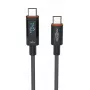 Cabo USB Ansmann 1700-0176 USB 2.0 1,2 m USB C antracite