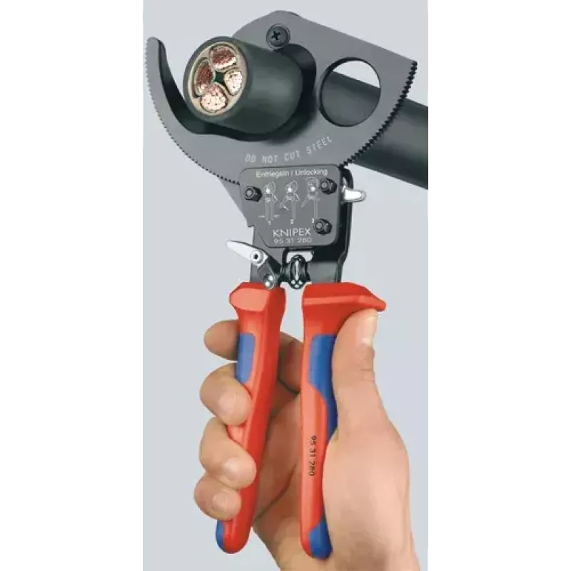 Knipex 95 31 250 corta-cabos, 250 mm