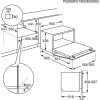 Máquina de lavar louça semi-integrada Electrolux ESL2500RO, 6 conjuntos de louça, 49 dB