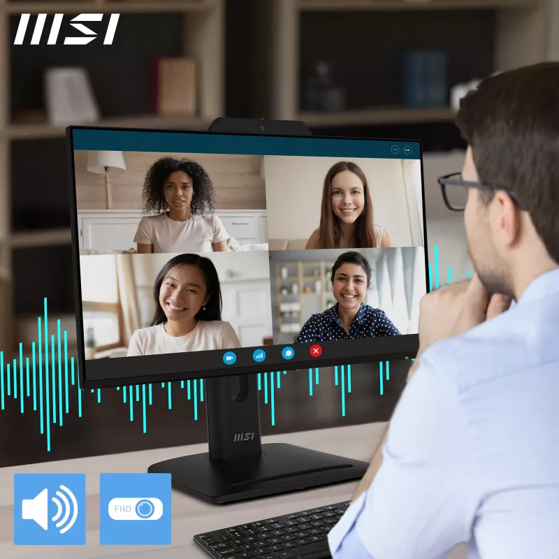 Monitor MSI Pro MP242PMG 23,8 polegadas FHD LCD 1920x1080