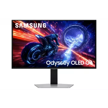 Monitor Samsung G60SF 68,6 cm (27 polegadas) 2560 x 1440 píxeis Quad HD OLED prateado