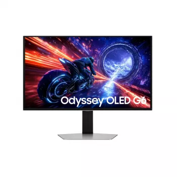 Monitor Samsung G60SF 68,6 cm (27 polegadas) 2560 x 1440 píxeis Quad HD OLED prateado