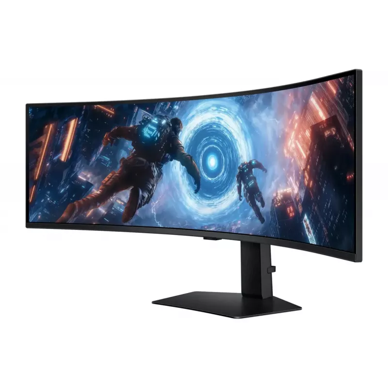 Monitor Samsung S49FG912EU 124,5 cm (49 polegadas) 5120 x 1440 píxeis Dual QHD LCD preto