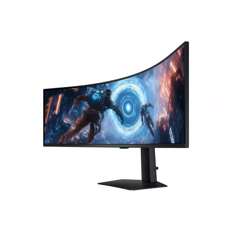 Monitor Samsung S49FG912EU 124,5 cm (49 polegadas) 5120 x 1440 píxeis Dual QHD LCD preto