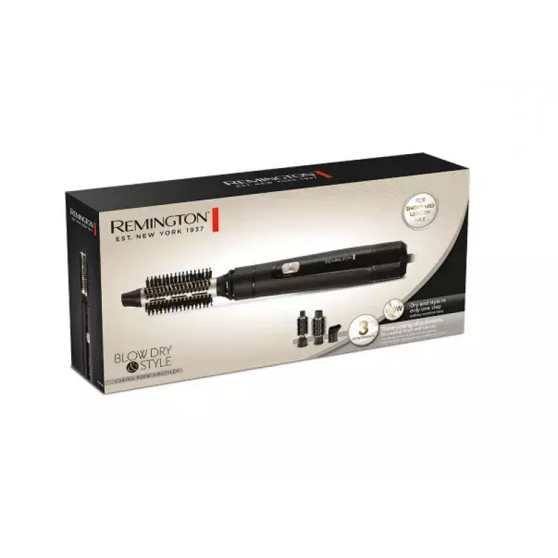 Escova de ar quente Remington AS 7300 preto 800 W cerdas de cerâmica