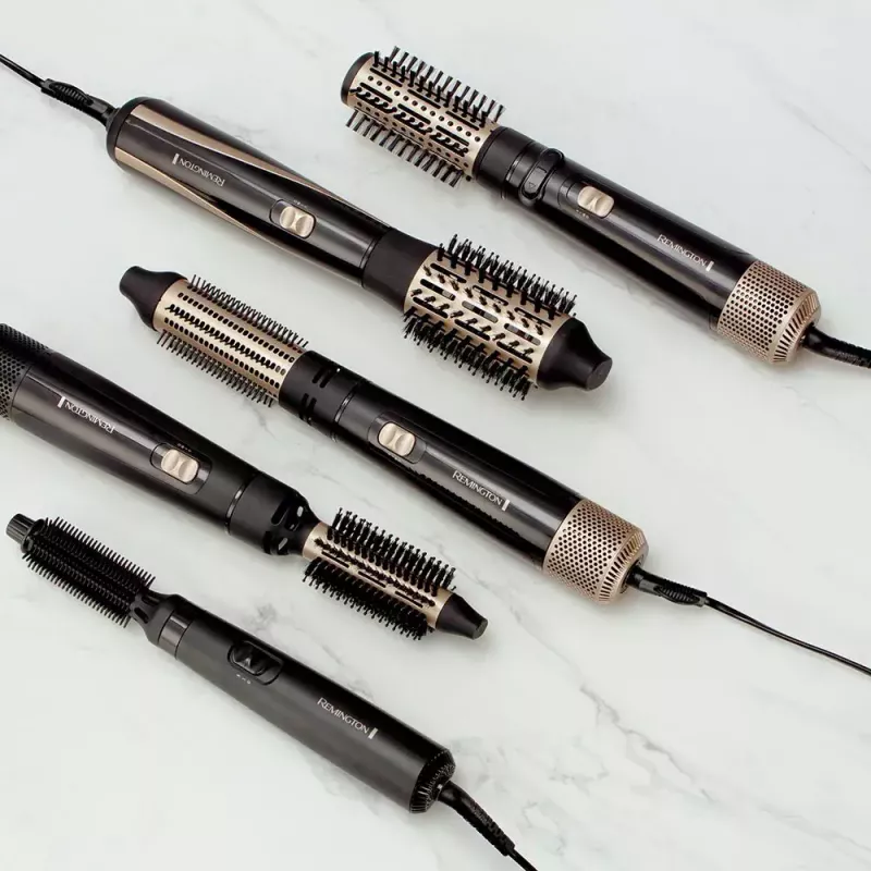 Escova de ar quente Remington AS 7300 preto 800 W cerdas de cerâmica