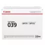Canon 039 cartucho de toner preto 0287C001, 11000 páginas
