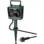 Extensão elétrica Goobay 55943 2m 2 tomadas AC exterior preto verde