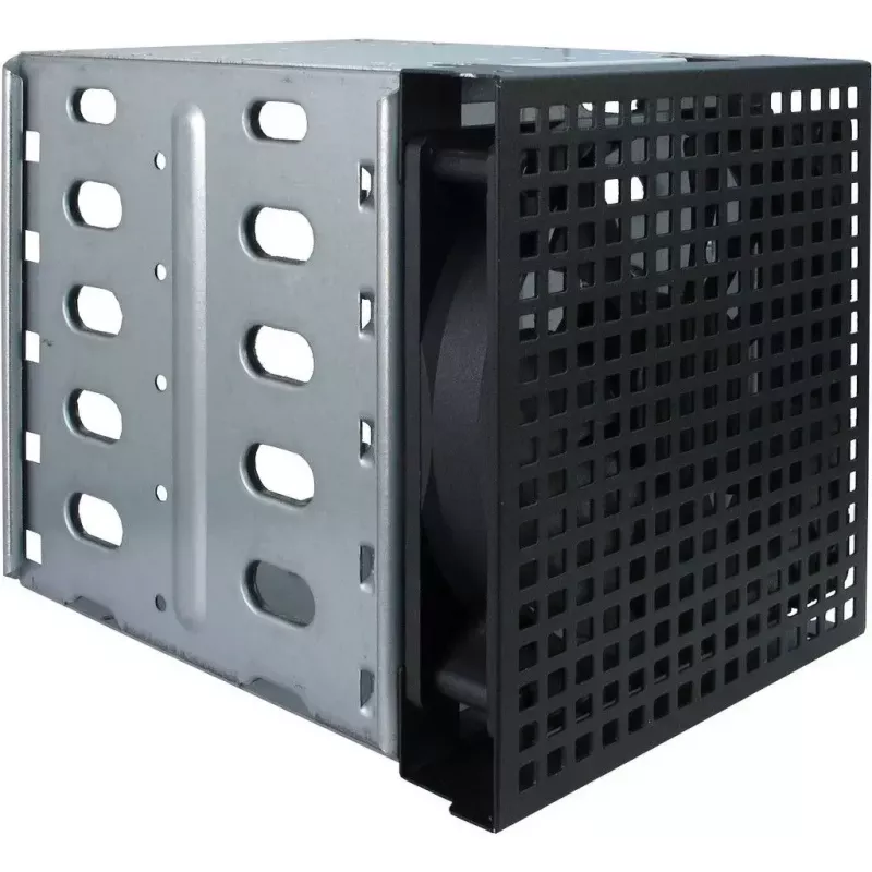 Caixa de servidor Inter-Tech 4U 40240 Rack preto, cinzento
