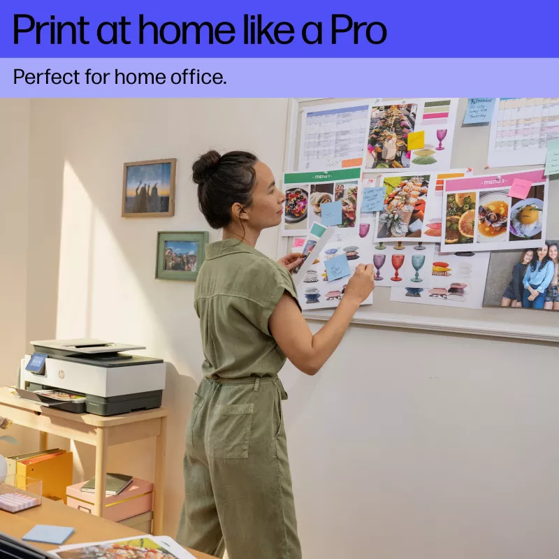 Impressora multifunções a cores sem fios HP OfficeJet Pro 8125e, Instant Ink; impressão frente e verso