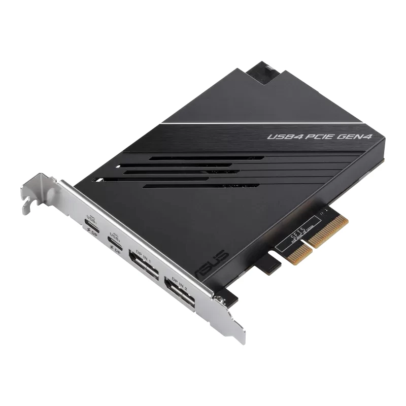 Placa ASUS USB4 PCIe Gen4 placas/adaptadores de interface internos DisplayPort, USB Type-C