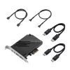 Placa ASUS USB4 PCIe Gen4 placas/adaptadores de interface internos DisplayPort, USB Type-C