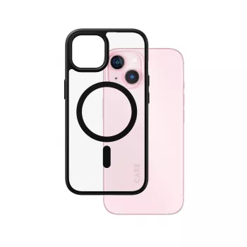 Capa PanzerGlass CARE by Flagship capa transparente Urban Combat preto MagSafe iPhone 15