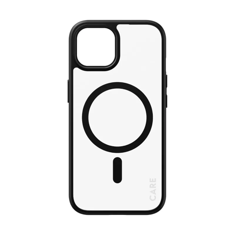 Capa PanzerGlass CARE by Flagship capa transparente Urban Combat preto MagSafe iPhone 15