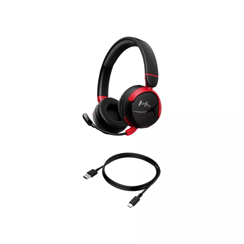 HyperX Cloud Mini - headset gaming sem fios (preto)