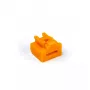 Bloqueador de portas + chave Smartkeeper NL03PKOR RJ-45 Laranja 10 unid.