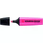 Marcador STABILO BOSS Original ponta chanfrada Rosa