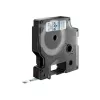 Etiquetas DYMO Authentic D1 | impressão preta em película transparente | 6 mm x 7 m | etiquetas autoadesivas para impressoras de etiquetas LabelManager | fabricado na Europa