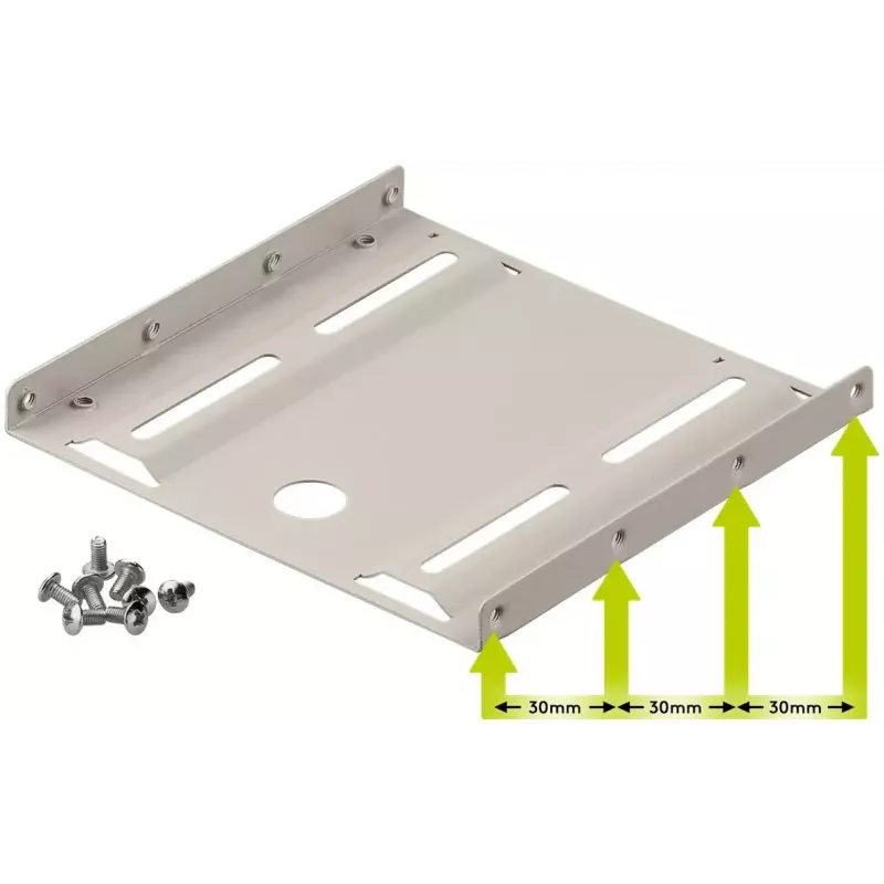Suporte de montagem para HDD Goobay 2,5 polegadas para 3,5 polegadas 94343