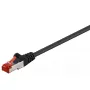 Cabo de rede Goobay 95478 RJ-45 Cat6 1 m preto