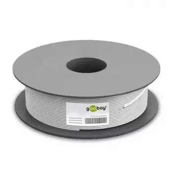 Cabo de rede Goobay CAT 5e F/UTP cinzento 100m