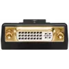 Adaptador DisplayPort/DVI-D Goobay 1.1 banhado a ouro preto