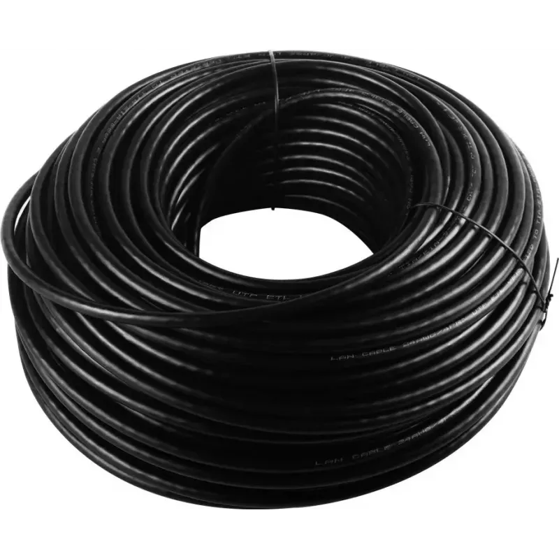Cabo de rede Goobay 94399 U/UTP Cat6 305 m preto