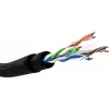 Cabo de rede Goobay 94399 U/UTP Cat6 305 m preto