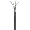 Cabo de rede Goobay CAT 6 exterior S/FTP 100 m preto