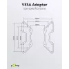 Adaptador VESA para suporte de parede para TV Goobay 60134