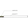 Goobay CAT 6 U/UTP Cabo de rede 94965, 100 m, branco