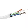 Goobay CAT 6 U/UTP Cabo de rede 94965, 100 m, branco