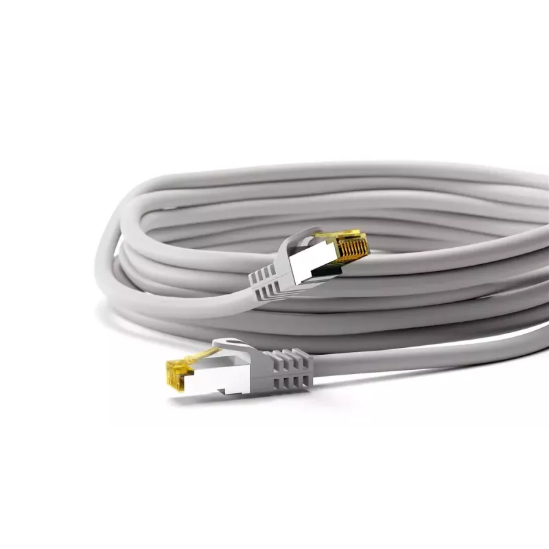 Cabo de rede Goobay 91567 RJ-45 Cat7 0,25 m cinzento