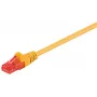 Cabo de rede Goobay 95249 RJ-45 Cat6 0,25 m amarelo