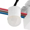 Sensor PIR branco Goobay para montagem no teto deteção 360° alcance 6 m interior