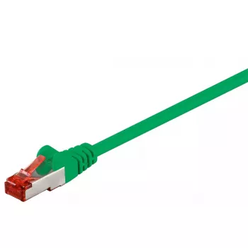 Cabo de rede Goobay CAT 6 cabo patch RJ-45 Cat6 0,25 m verde