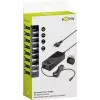 Goobay 81 W Fonte de alimentação para portátil, preto, 1,6 m, incl. USB e 8 adaptadores DC