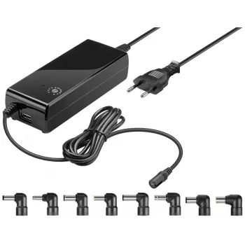 Goobay 90 W Fonte de alimentação para portátil preto interior 100-240V