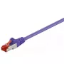 Cabo de rede Goobay CAT 6 patch RJ-45 Cat6 0,5 m violeta