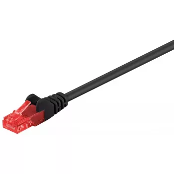 Cabo patch Goobay CAT 6 RJ-45 Cat6 5m preto