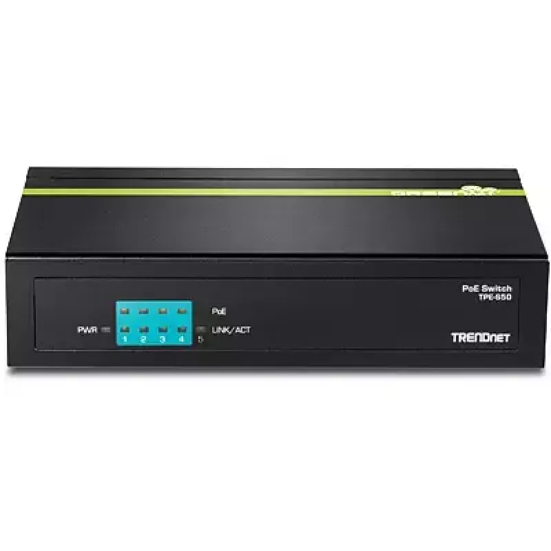 Switch de rede não gerido Trendnet TPE-S50