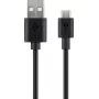 Cabo de carregamento rápido e sincronização Goobay Micro-USB 1 m USB 2.0 preto