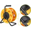 Cabo de rede Goobay portátil RJ45 50m Cat7a laranja