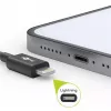Cabo de carregamento e sincronização Goobay Lightning USB 0,5m Lightning USB A CE MFi