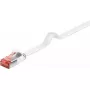 Cabo de rede Goobay 94913 RJ-45 Cat6 0,25 m branco
