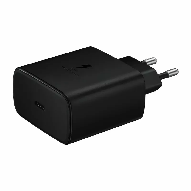 Samsung EP-TA845 Smartphone preto carregamento rápido CA interior