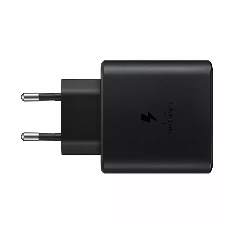 Samsung EP-TA845 Smartphone preto carregamento rápido CA interior