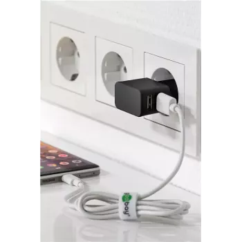 Conjunto de carregadores interior Goobay Dual Apple Lightning 44995