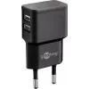 Conjunto de carregadores interior Goobay Dual Apple Lightning 44995